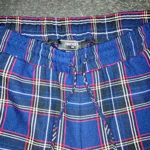 Men’s Plaid Slacks
